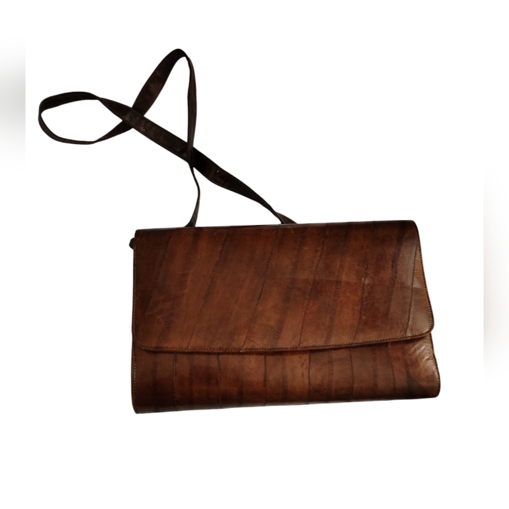 Vintage Eel Skin Clutch